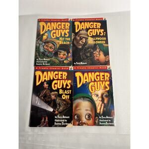 Danger Guys Books 1-4 Holywood Halloween by Abbott, Tony Children Chapter Books